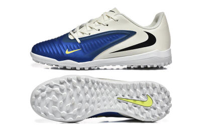Nike Phantom 6 Elite TF Football Shoes - Blue/White/Black