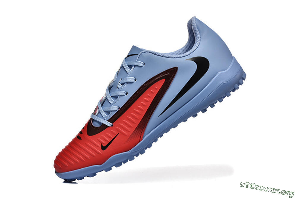 Nike Phantom 6 Elite TF Football Shoes - Red/Blue/Black 8