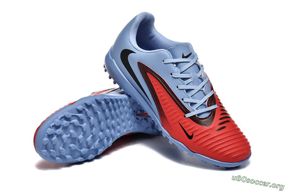 Nike Phantom 6 Elite TF Football Shoes - Red/Blue/Black 4
