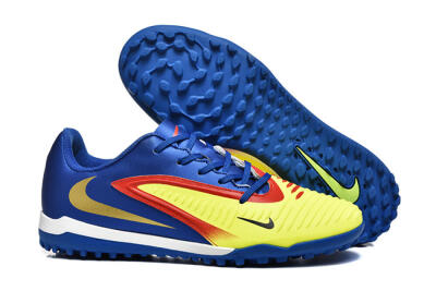 Nike Phantom 6 Elite TF Football Shoes - Yellow/Red/Blue