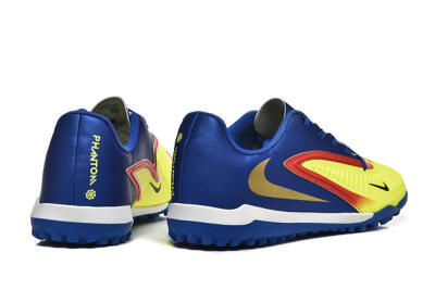Nike Phantom 6 Elite TF Football Shoes - Yellow/Red/Blue