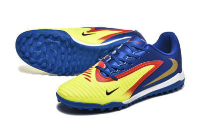 Nike Phantom 6 Elite TF Football Shoes - Yellow/Red/Blue