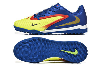 Nike Phantom 6 Elite TF Football Shoes - Yellow/Red/Blue
