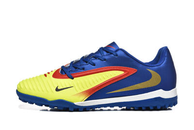 Nike Phantom 6 Elite TF Football Shoes - Yellow/Red/Blue