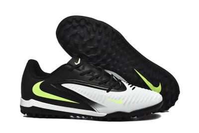 Nike Phantom 6 Elite TF Football Shoes - White/Black/Yellow