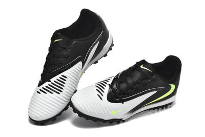 Nike Phantom 6 Elite TF Football Shoes - White/Black/Yellow