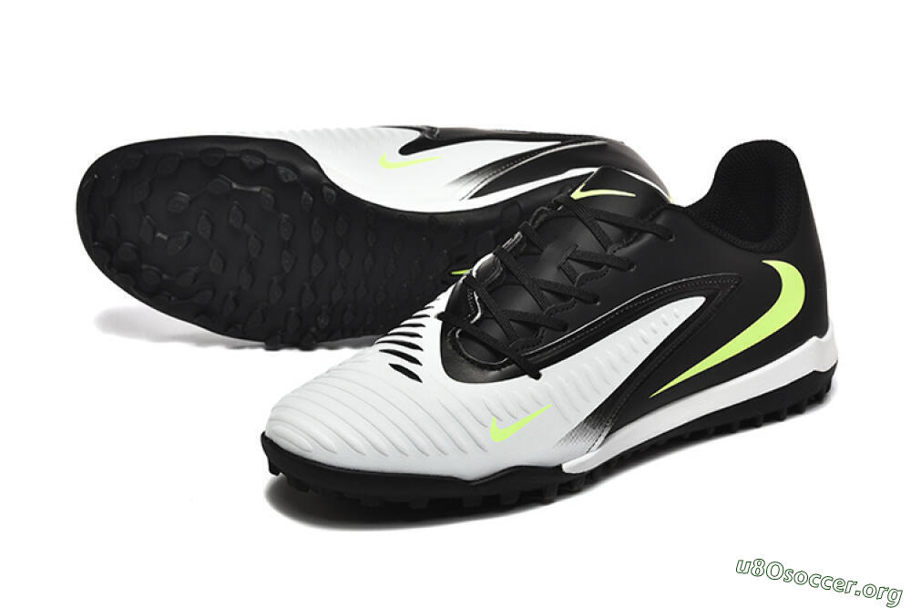 Nike Phantom 6 Elite TF Football Shoes - White/Black/Yellow 0