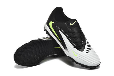 Nike Phantom 6 Elite TF Football Shoes - White/Black/Yellow