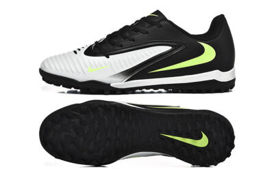 Nike Phantom 6 Elite TF Football Shoes - White/Black/Yellow