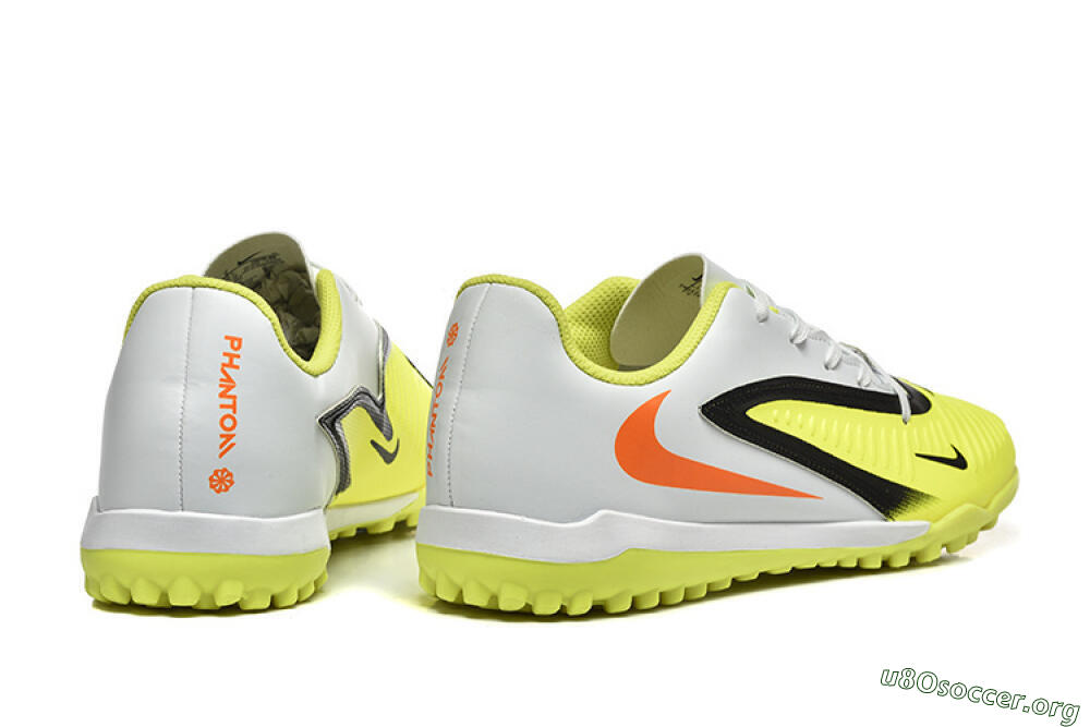 Nike Phantom 6 Elite TF Football Shoes - Yellow/White/Red 9
