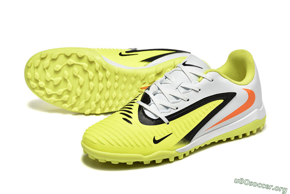 Nike Phantom 6 Elite TF Football Shoes - Yellow/White/Red 0
