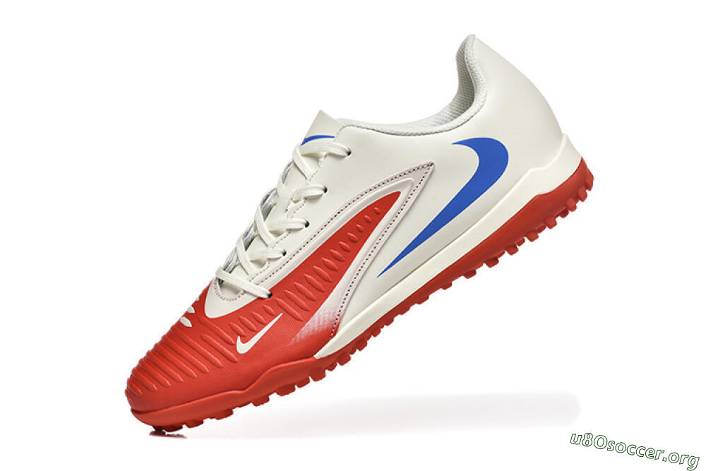 Nike Phantom 6 Elite TF Football Shoes - Red/White/Blue 8