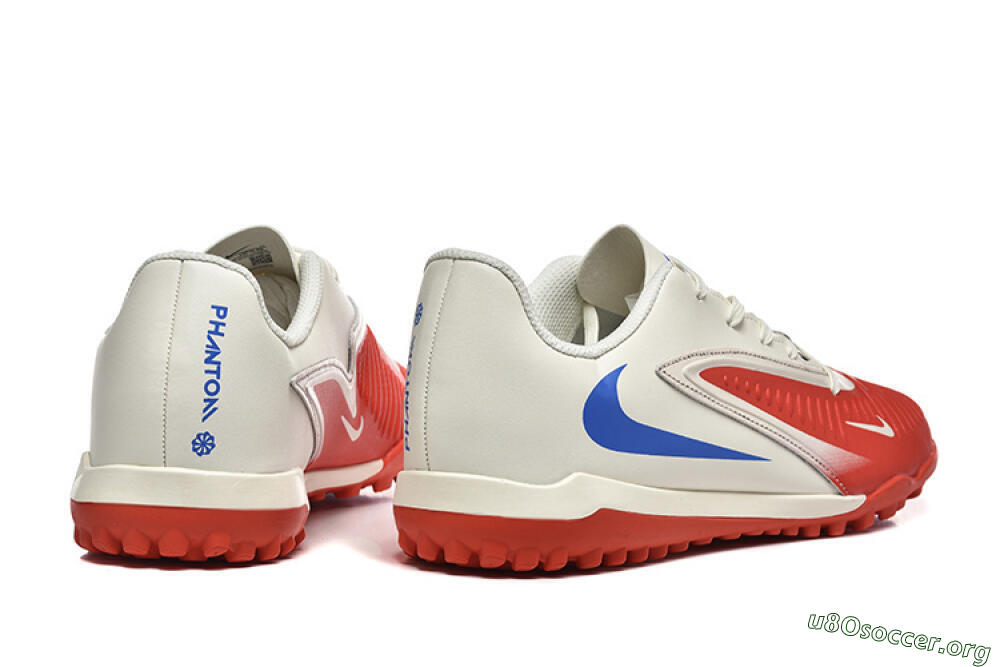 Nike Phantom 6 Elite TF Football Shoes - Red/White/Blue 9