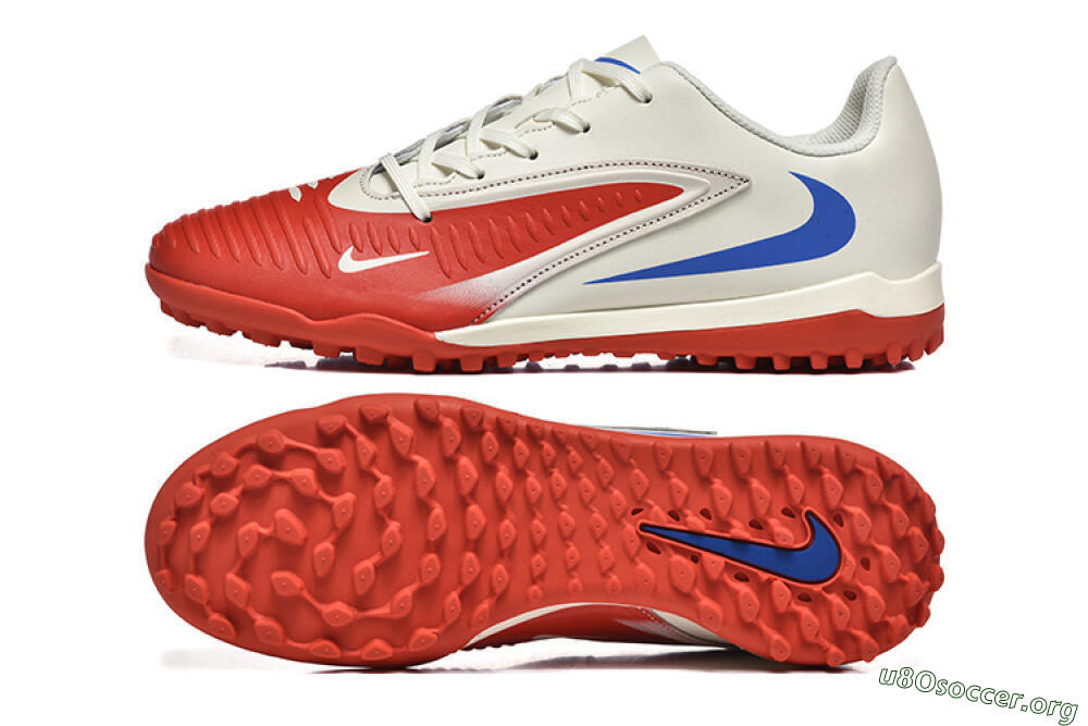 Nike Phantom 6 Elite TF Football Shoes - Red/White/Blue 1
