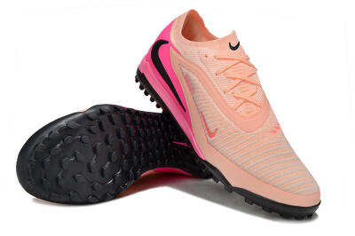 Nike Phantom 6 Elite TF Football Shoes - Pink/Black/Red