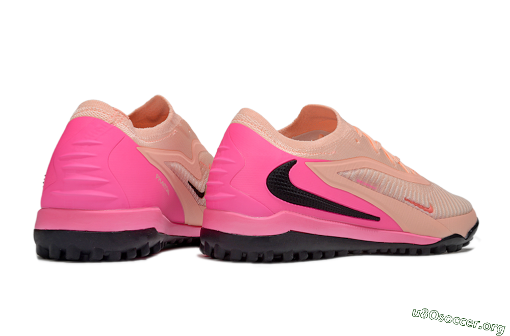 Nike Phantom 6 Elite TF Football Shoes - Pink/Black/Red 7