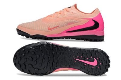 Nike Phantom 6 Elite TF Football Shoes - Pink/Black/Red