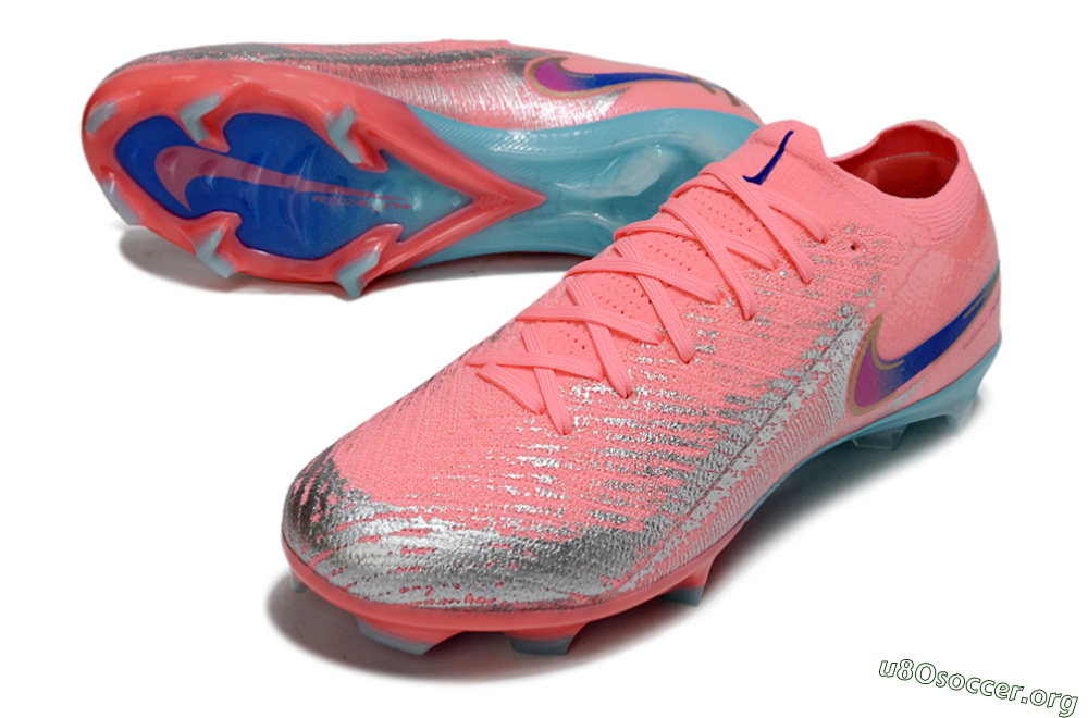 Nike Air Zoom Mercurial Vapor 16 Elite FG Football Boots - Red/Silver/Blue 0