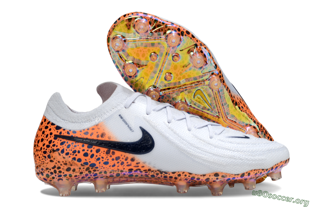 Nike Phantom GX 2 Elite AG Football Boots - Grey/Black/Leopard 2
