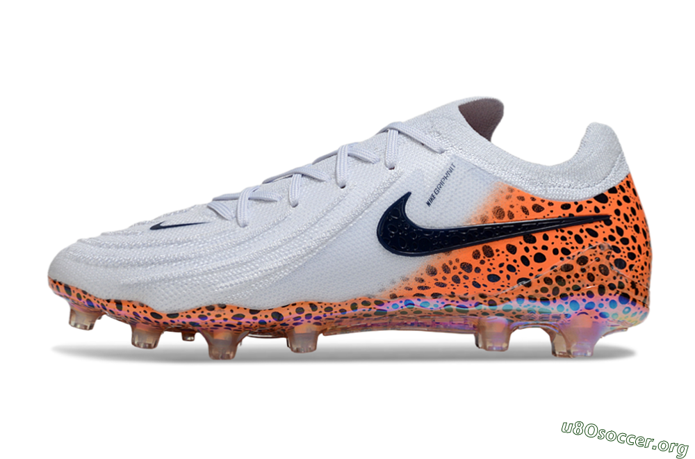 Nike Phantom GX 2 Elite AG Football Boots - Grey/Black/Leopard 3