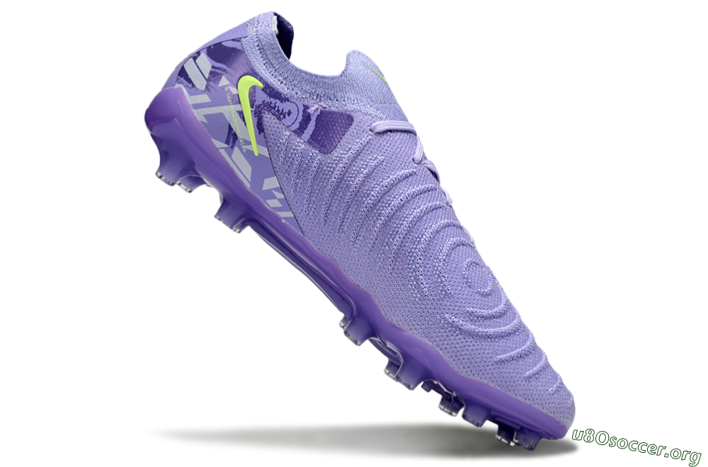 Nike Phantom GX 2 Elite AG Football Boots - Purple/Yellow 5