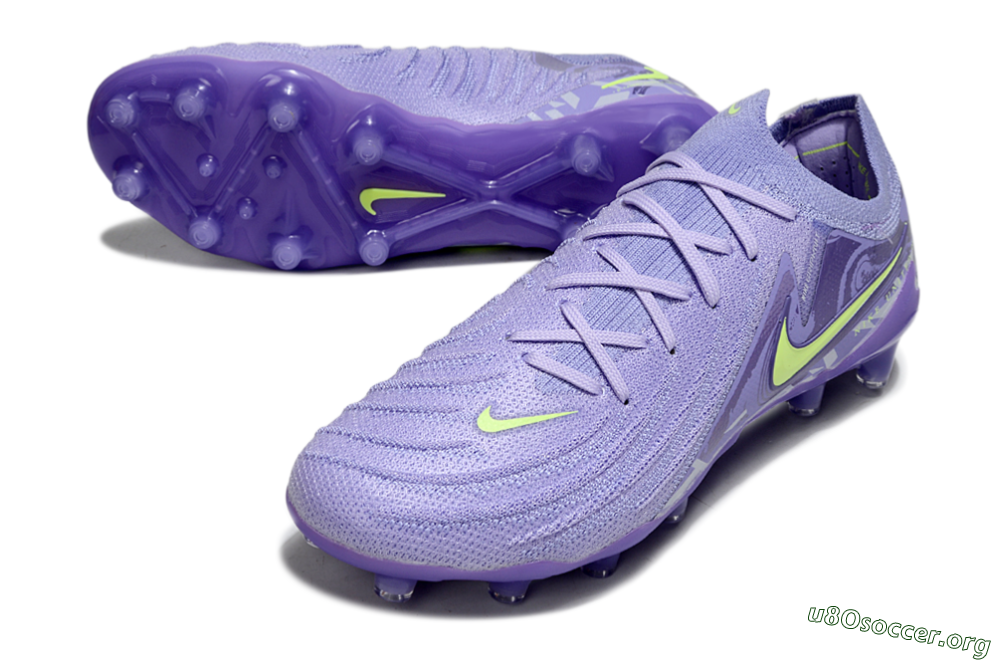 Nike Phantom GX 2 Elite AG Football Boots - Purple/Yellow 0