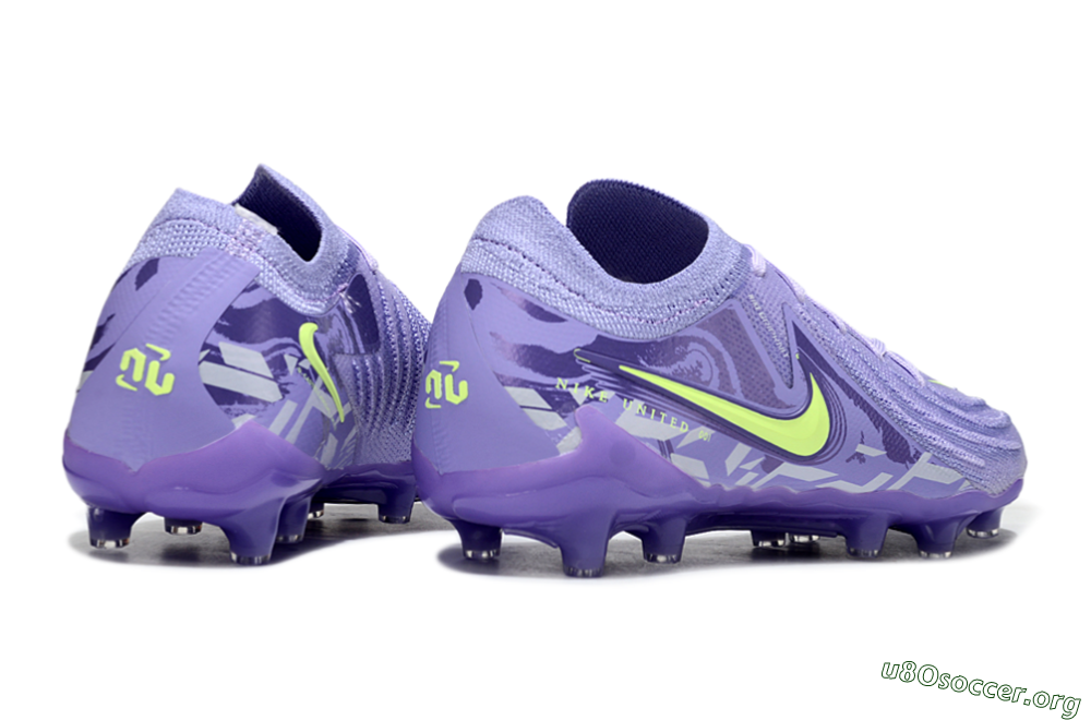 Nike Phantom GX 2 Elite AG Football Boots - Purple/Yellow 7