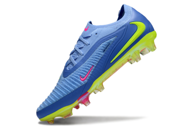 Nike Phantom 6 Elite FG Football Boots - Blue/Pink/Yellow
