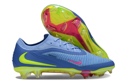 Nike Phantom 6 Elite FG Football Boots - Blue/Pink/Yellow