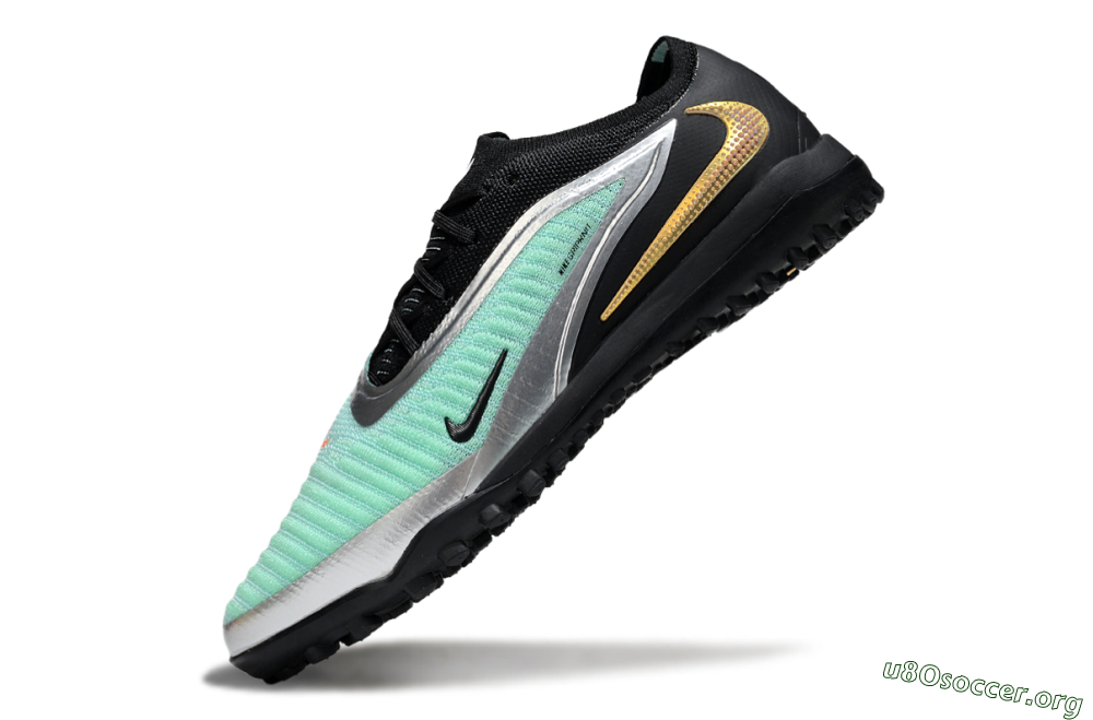 Nike Phantom 6 Elite TF Football Shoes - Jade/Silver/Black 5