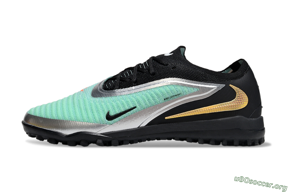 Nike Phantom 6 Elite TF Football Shoes - Jade/Silver/Black 3