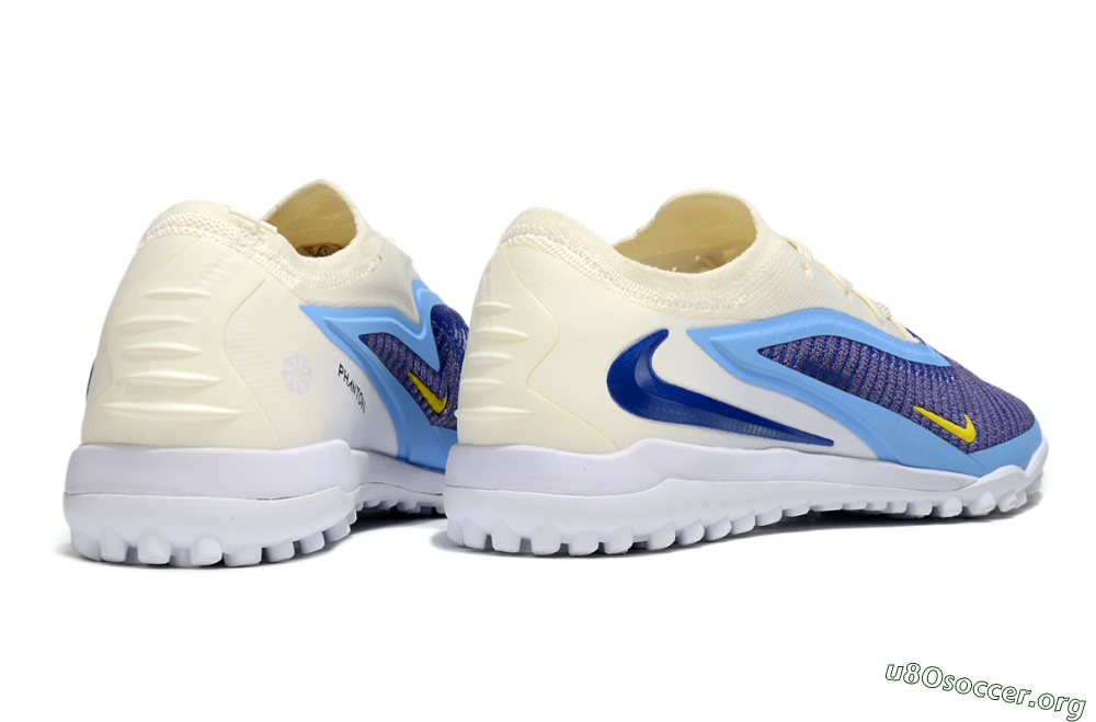 Nike Phantom 6 Elite TF Football Shoes - Blue/White/Jade 6