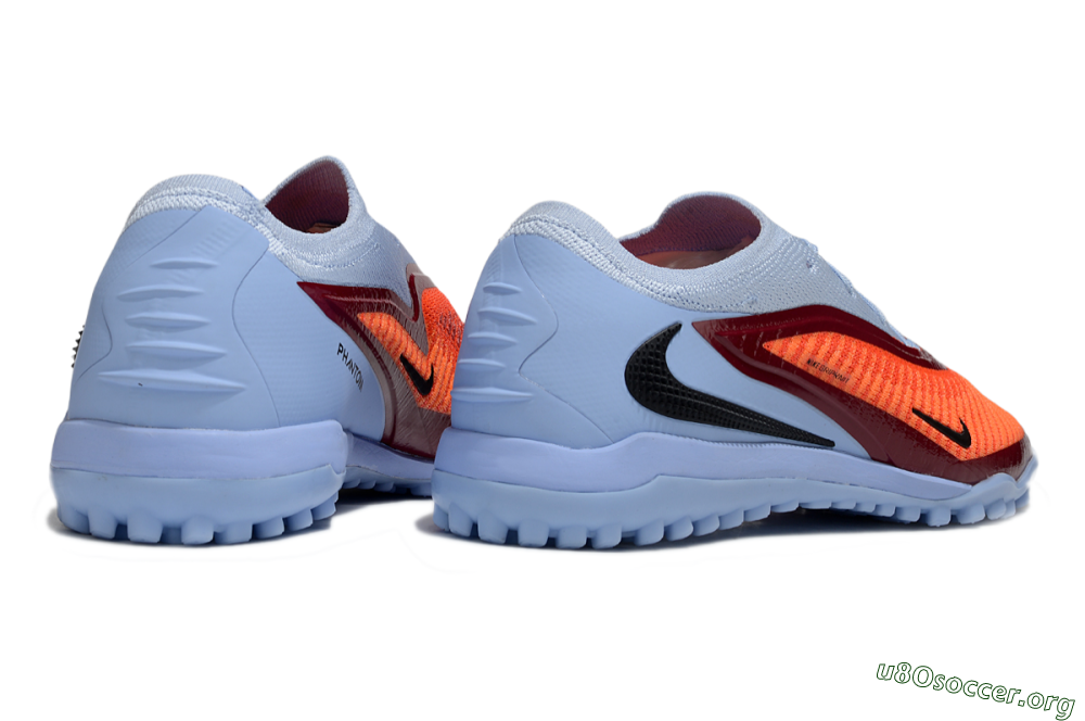 Nike Phantom 6 Elite TF Football Shoes - Red/Jade/Black 6