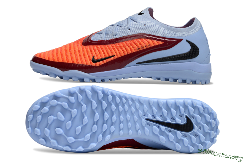 Nike Phantom 6 Elite TF Football Shoes - Red/Jade/Black 1