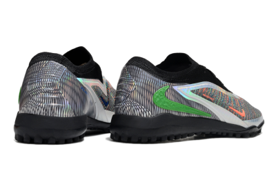 Nike Phantom 6 Elite TF Football Shoes - Grey/Silver/Black