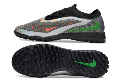 Nike Phantom 6 Elite TF Football Shoes - Grey/Silver/Black