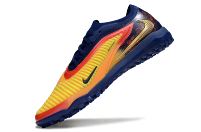 Nike Phantom 6 Elite TF Football Shoes - Yellow/Red/Blue