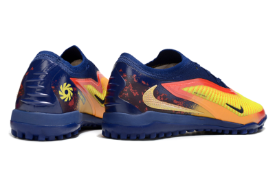 Nike Phantom 6 Elite TF Football Shoes - Yellow/Red/Blue