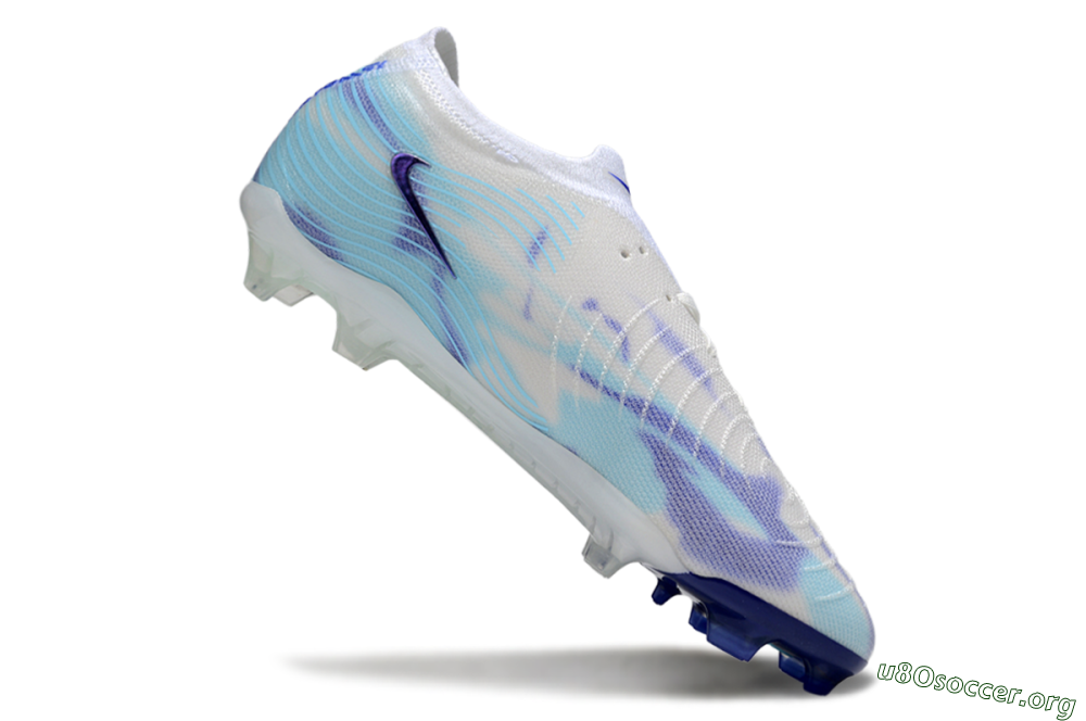Nike Phantom GX 2 Elite FG Football Boots - White/Purple/Jade 4