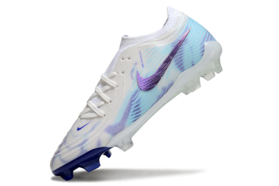Nike Phantom GX 2 Elite FG Football Boots - White/Purple/Jade