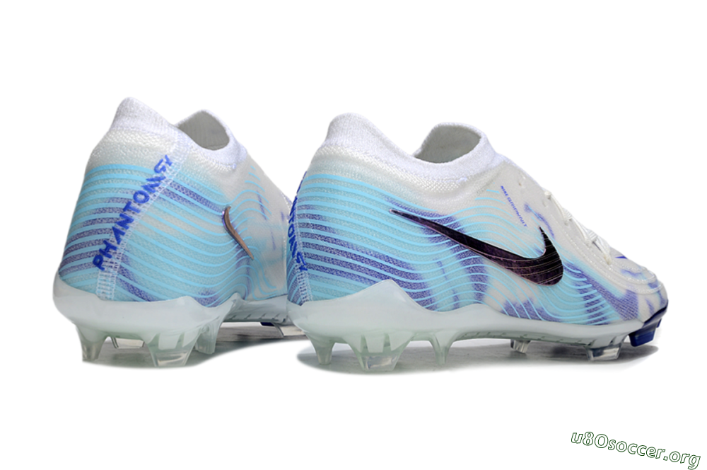 Nike Phantom GX 2 Elite FG Football Boots - White/Purple/Jade 6