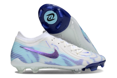 Nike Phantom GX 2 Elite FG Football Boots - White/Purple/Jade