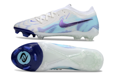 Nike Phantom GX 2 Elite FG Football Boots - White/Purple/Jade