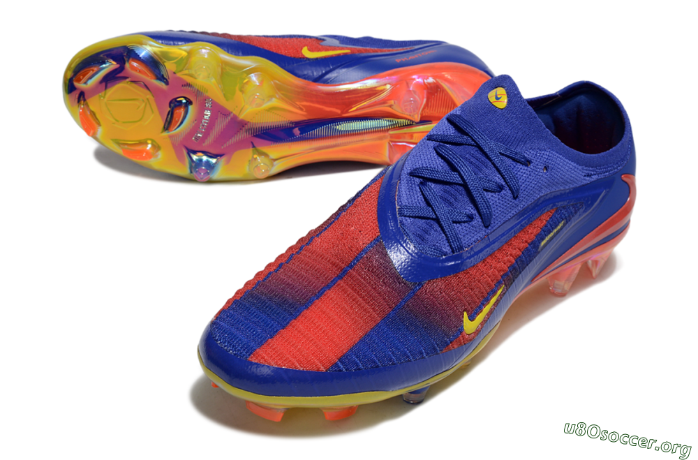 Nike Phantom 6 Elite FG Football Boots - Blue/Red/Yellow 0