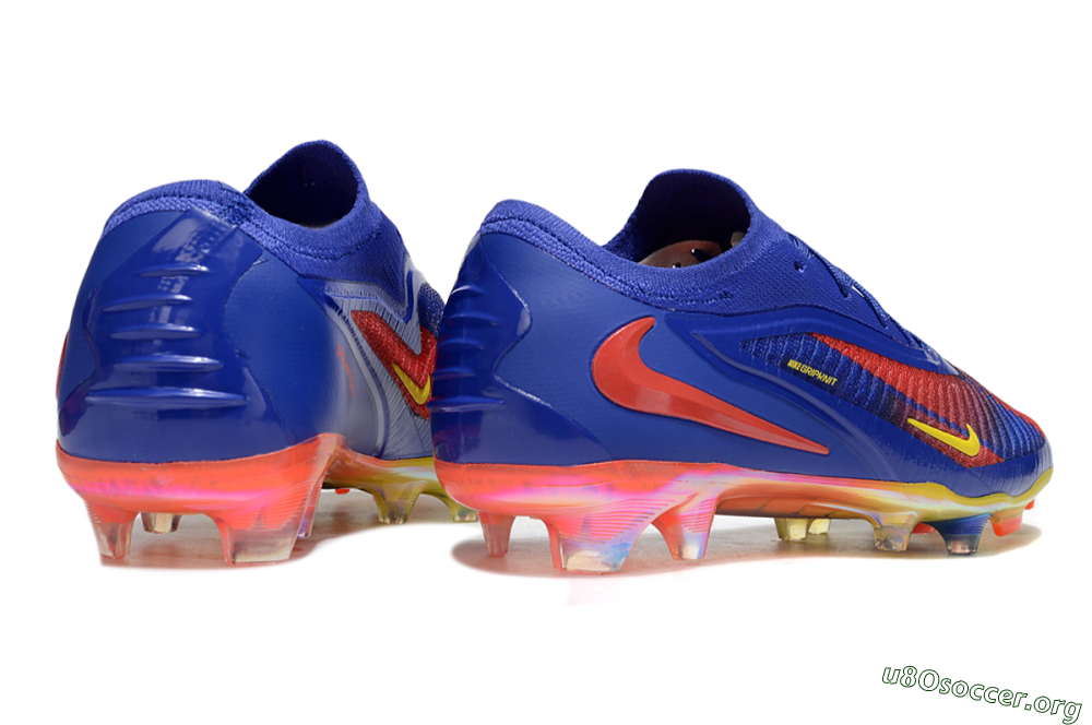 Nike Phantom 6 Elite FG Football Boots - Blue/Red/Yellow 6