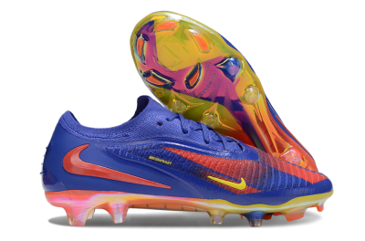 Nike Phantom 6 Elite FG Football Boots - Blue/Red/Yellow
