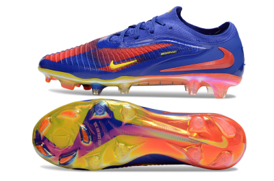 Nike Phantom 6 Elite FG Football Boots - Blue/Red/Yellow
