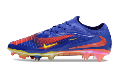Nike Phantom 6 Elite FG Football Boots - Blue/Red/Yellow
