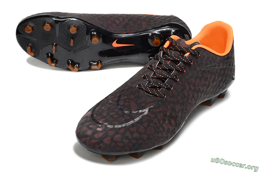 Nike Hypervenom Phantom FG Football Boots - Black/Red 0