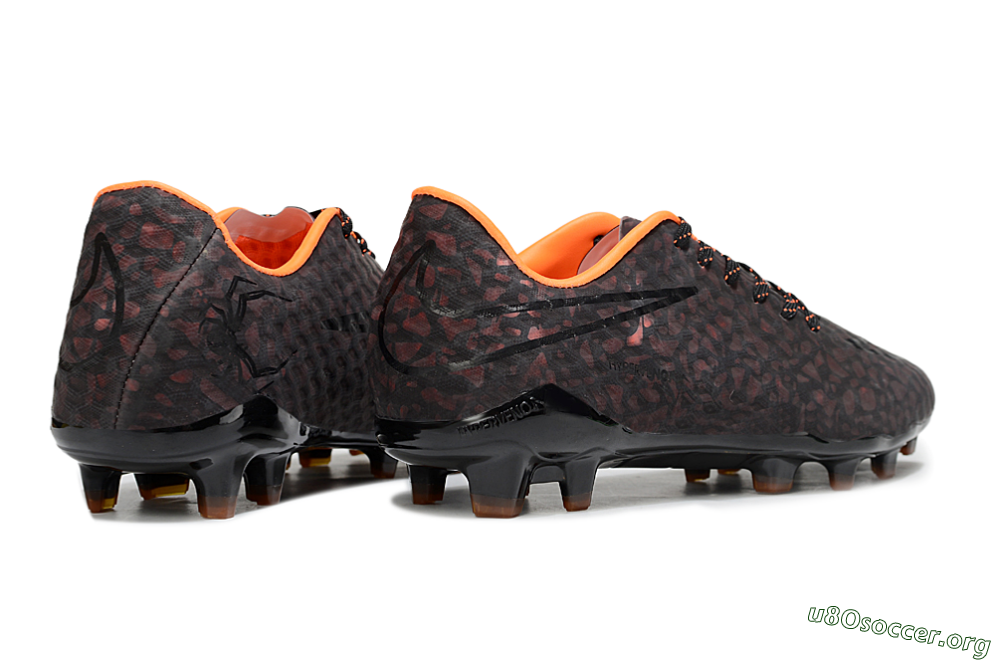 Nike Hypervenom Phantom FG Football Boots - Black/Red 7